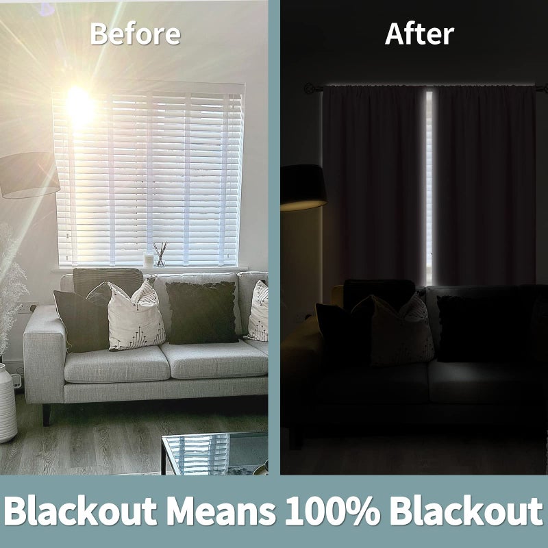 BGment Pink Blackout Curtains for Girls Room 2 Panels Set, Kids Curtains for Baby Nursery Bedroom 84 Inch Length Thermal Insulated Soundproof Full Room Darkening Toddler Room, Each Panel 42 Inch Wide - Image 3